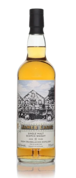 Craigellachie 11 Year Old Distilleries of Great Britain & Ireland - James Eadie Single Malt Scotch Whisky | 700ML