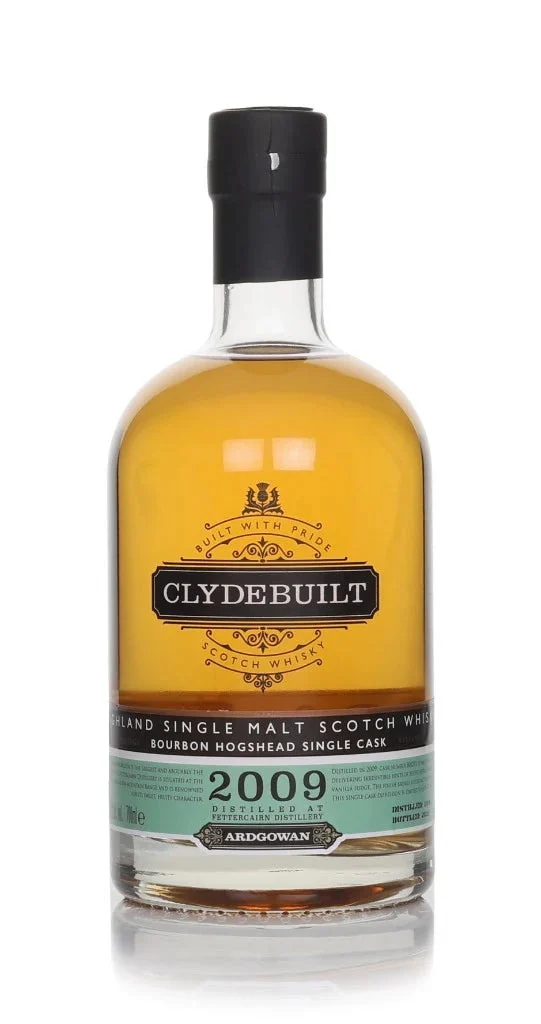 Clydebuilt Fettercairn 2009 Cask #800292 Bourbon Hogshead (Ardgowan) Single Malt Scotch Whisky | 700ML - Whiskey