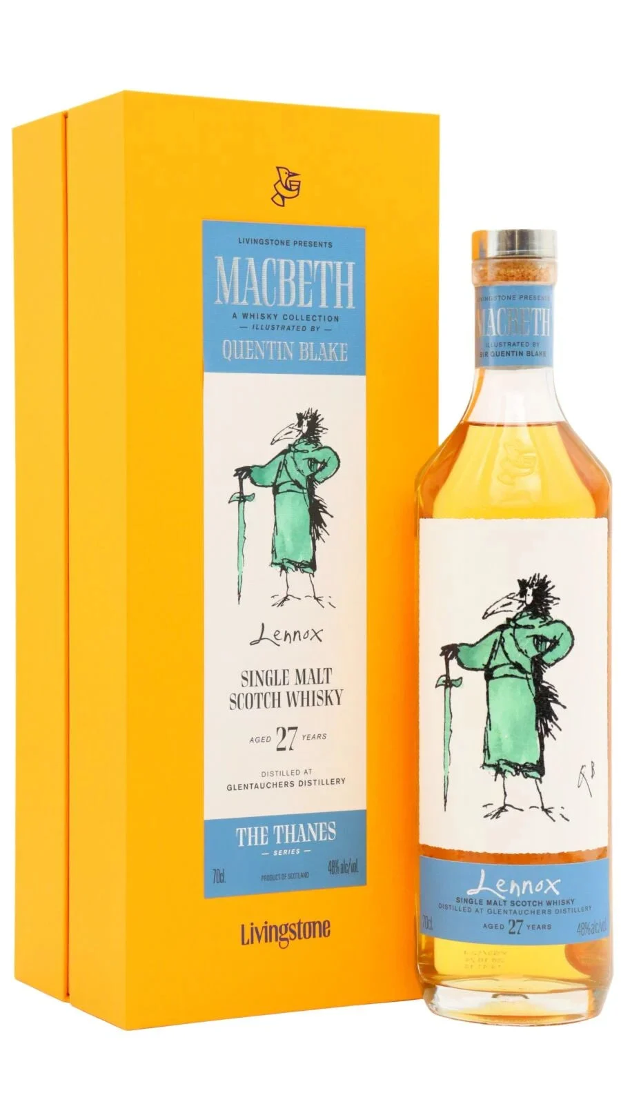 Glentauchers Macbeth Act Two - Thanes Series - Lennox 27 Year Old Single Malt Scotch Whisky | 700ML