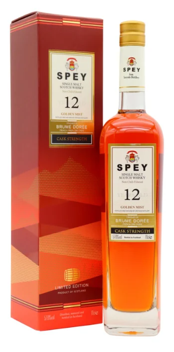 Speyside Distillery Brume Doree Cask Strength 12 Year Old Single Malt Scotch Whisky | 700ML - Whiskey