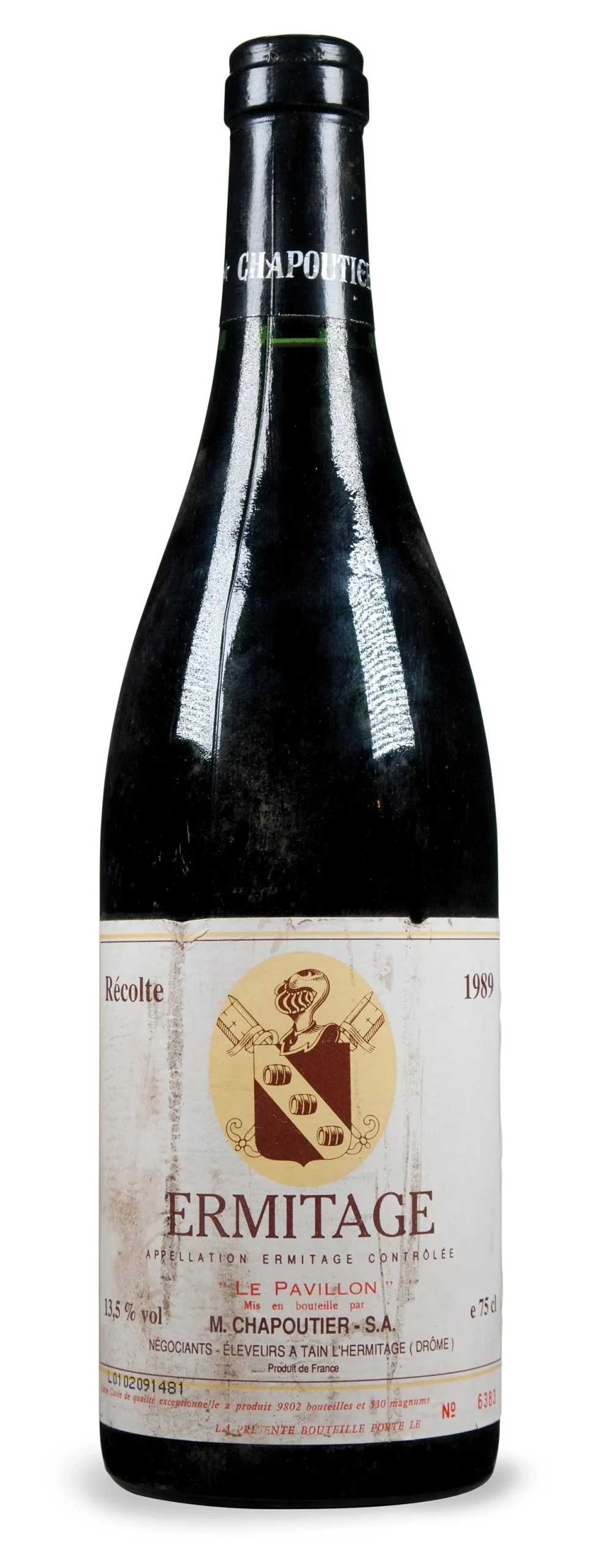 1989 | M. Chapoutier | Ermitage Le Pavillon - Wine