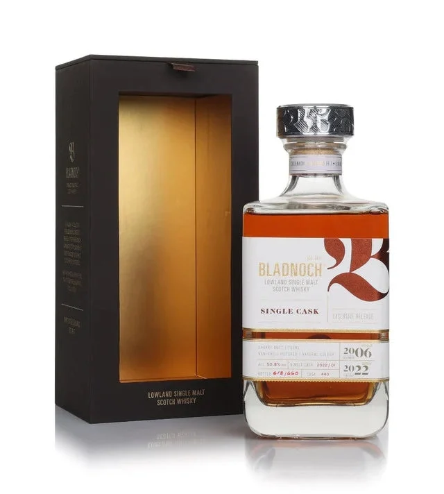Bladnoch 15 Year Old 2006 Cask #440 - Sherry Butt Single Malt Scotch Whisky | 700ML