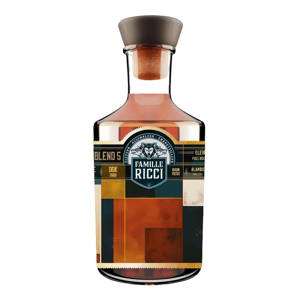 Famille Ricci Unique Blend 5 Trinidad Jamaica Rum | 500ML