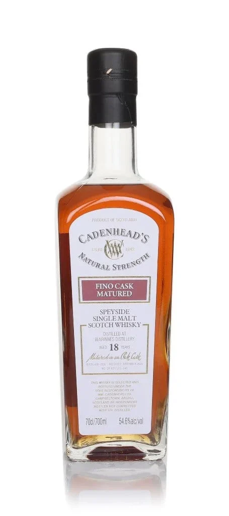 Benrinnes 18 Year Old 2007 - Cadenhead's Natural Strength Single Malt Scotch Whisky | 700ML