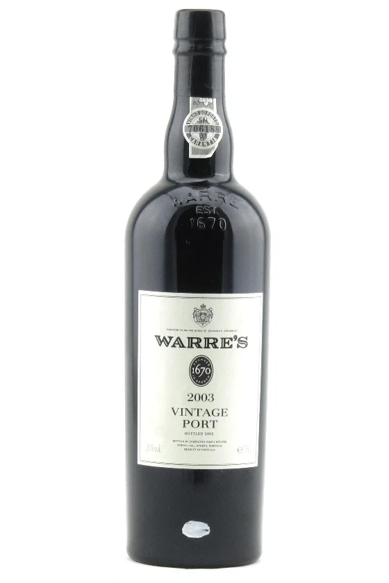 Le Millésime 2003 de Porto Warre - Warre´s