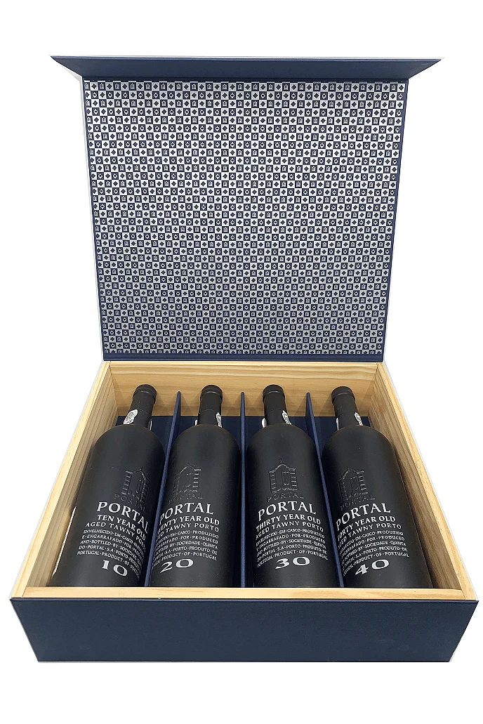 Koffer Quinta Do Portal Portwein 10/20/30/40 Jahre