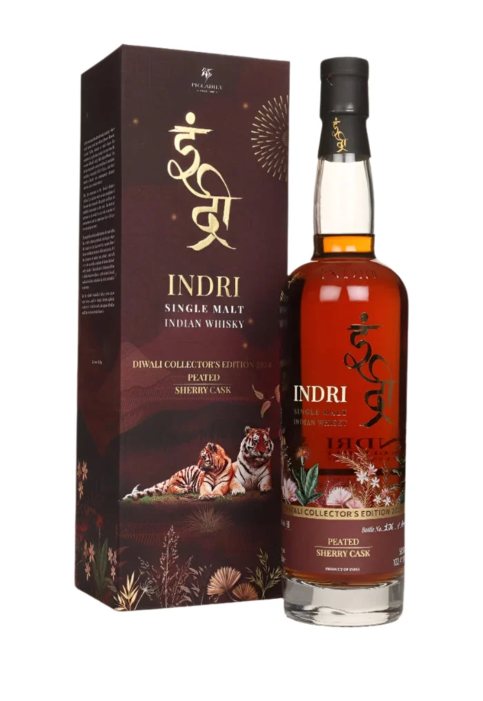 Indri Diwali Collectors Edition 2024 Single Malt Indian Whiskey | 700ML