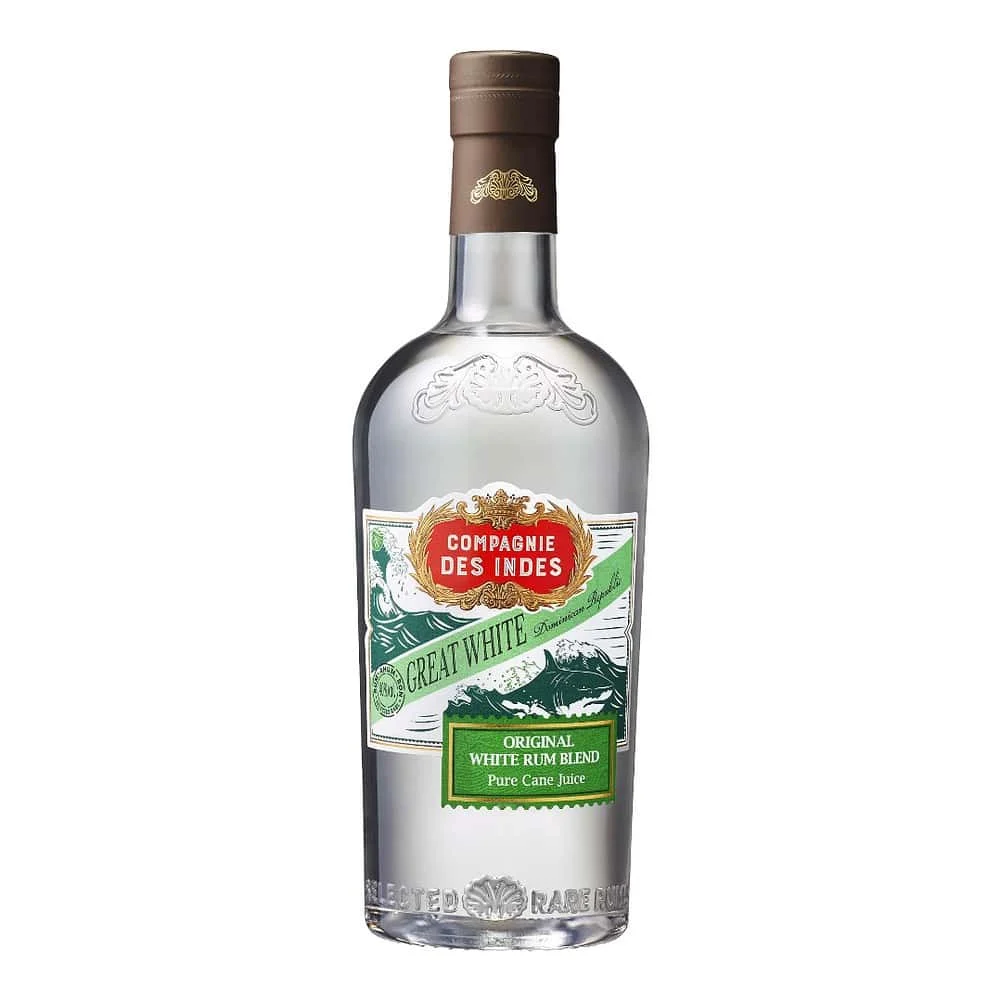 Compagnie Des Indes Great White Dominican Republic Original White Cane Juice Rum Blend | 700ML