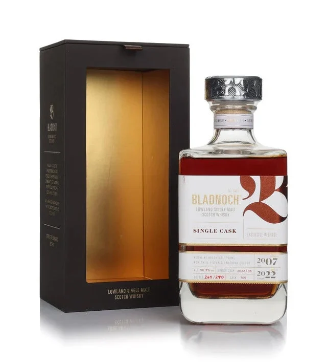 Bladnoch 14 Year Old 2007 Cask #706 - Red Wine Hogshead Single Malt Scotch Whisky | 700ML