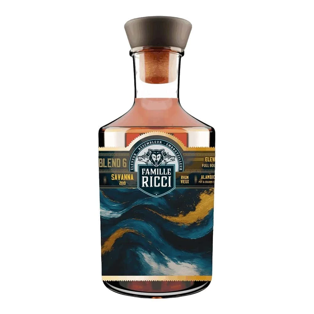 Famille Ricci Unique Blend 6 Guyana Reunion Rum | 500ML
