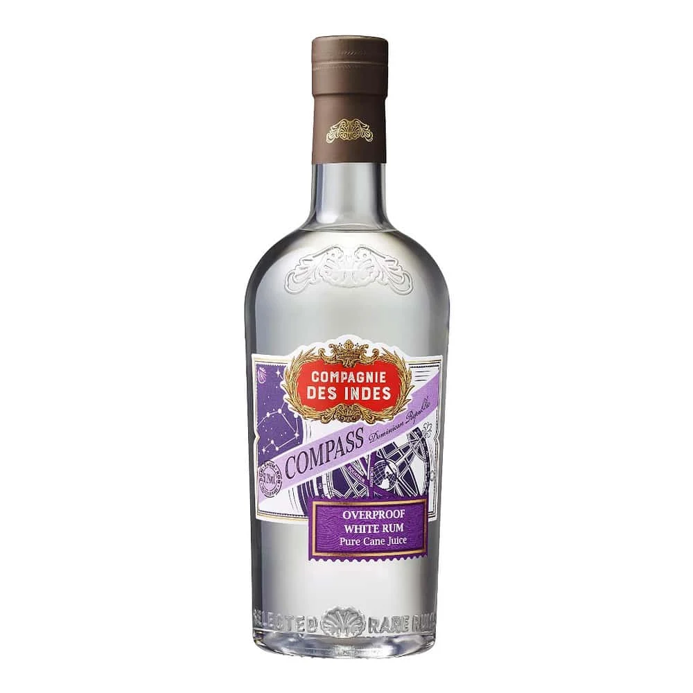 Compagnie Des Indes Compass Dominican Republic Overproof White Cane Juice Rum | 700ML