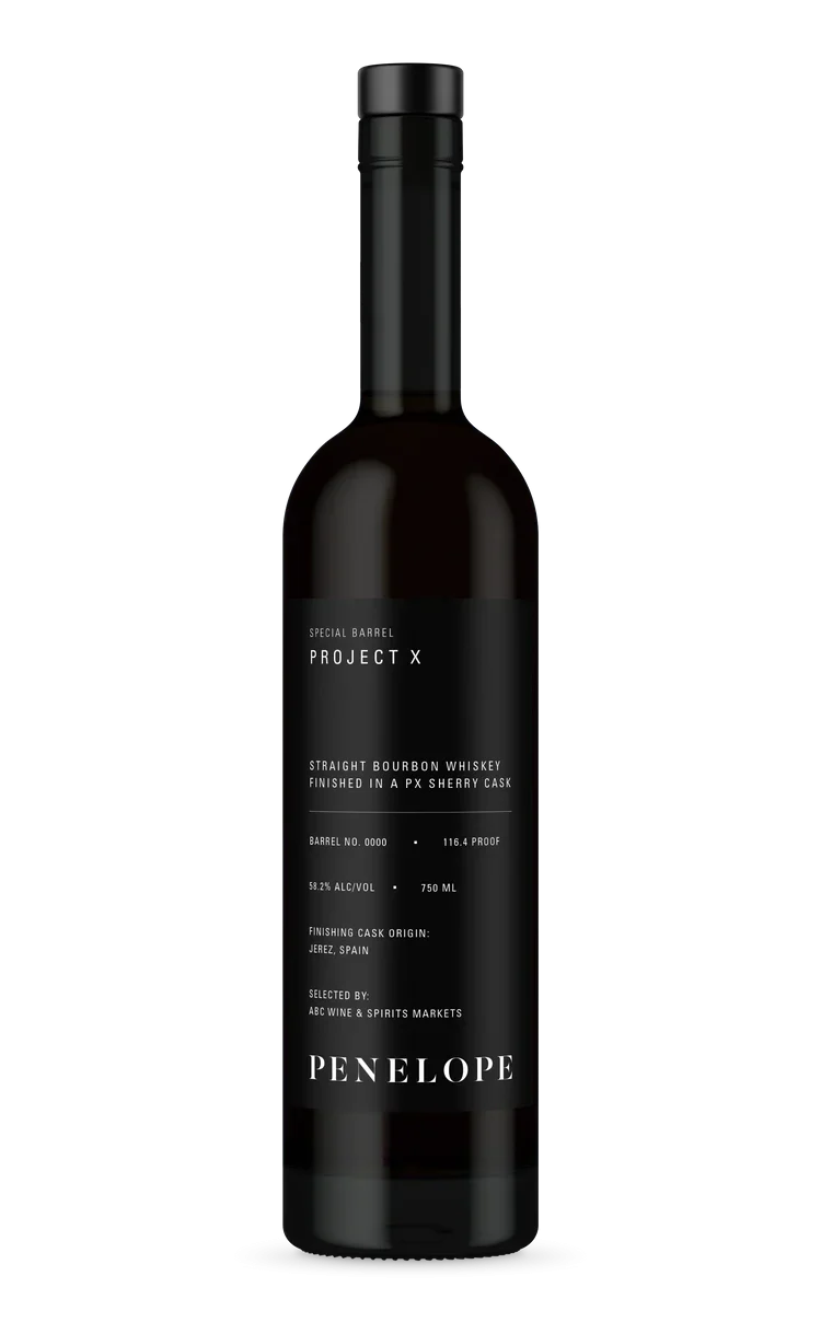 Penelope | Project X | PX Sherry Cask Finished Straight Bourbon Whiskey