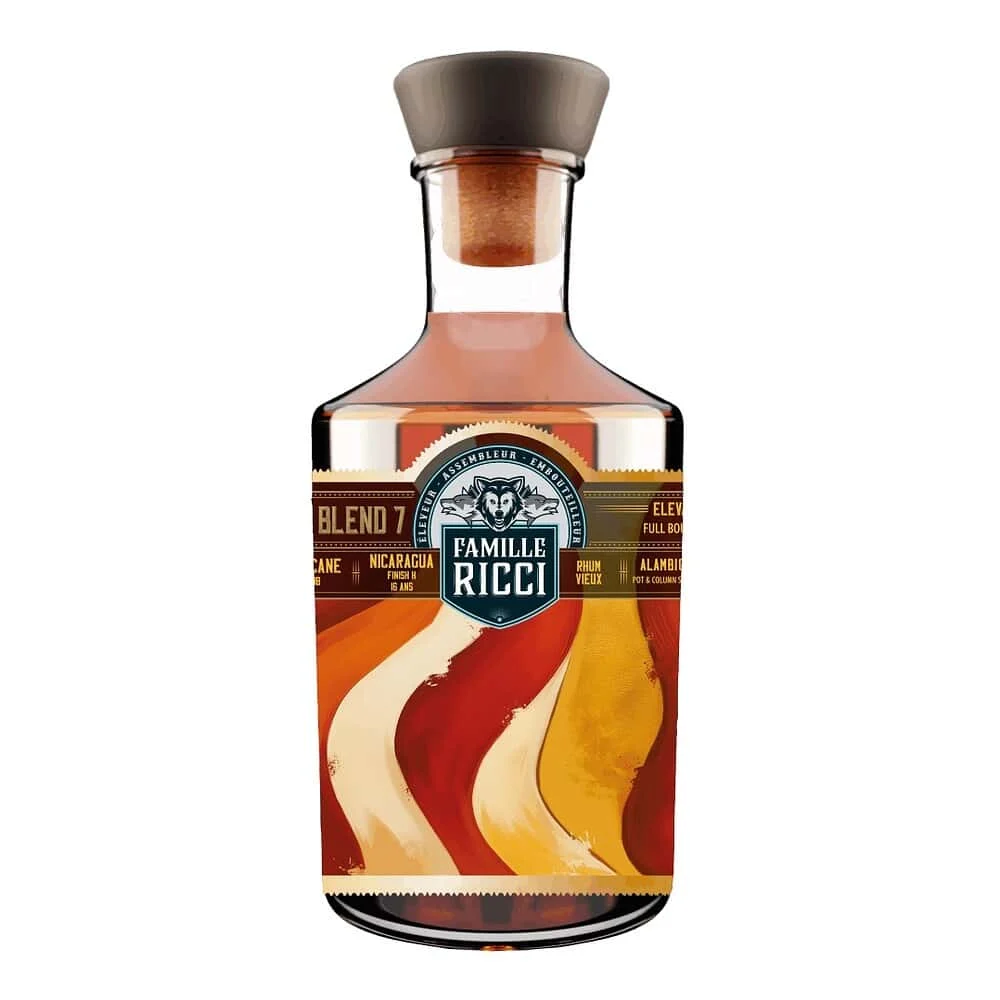 Famille Ricci Unique Blend 7 Trinidad Nicaragua Rum | 500ML