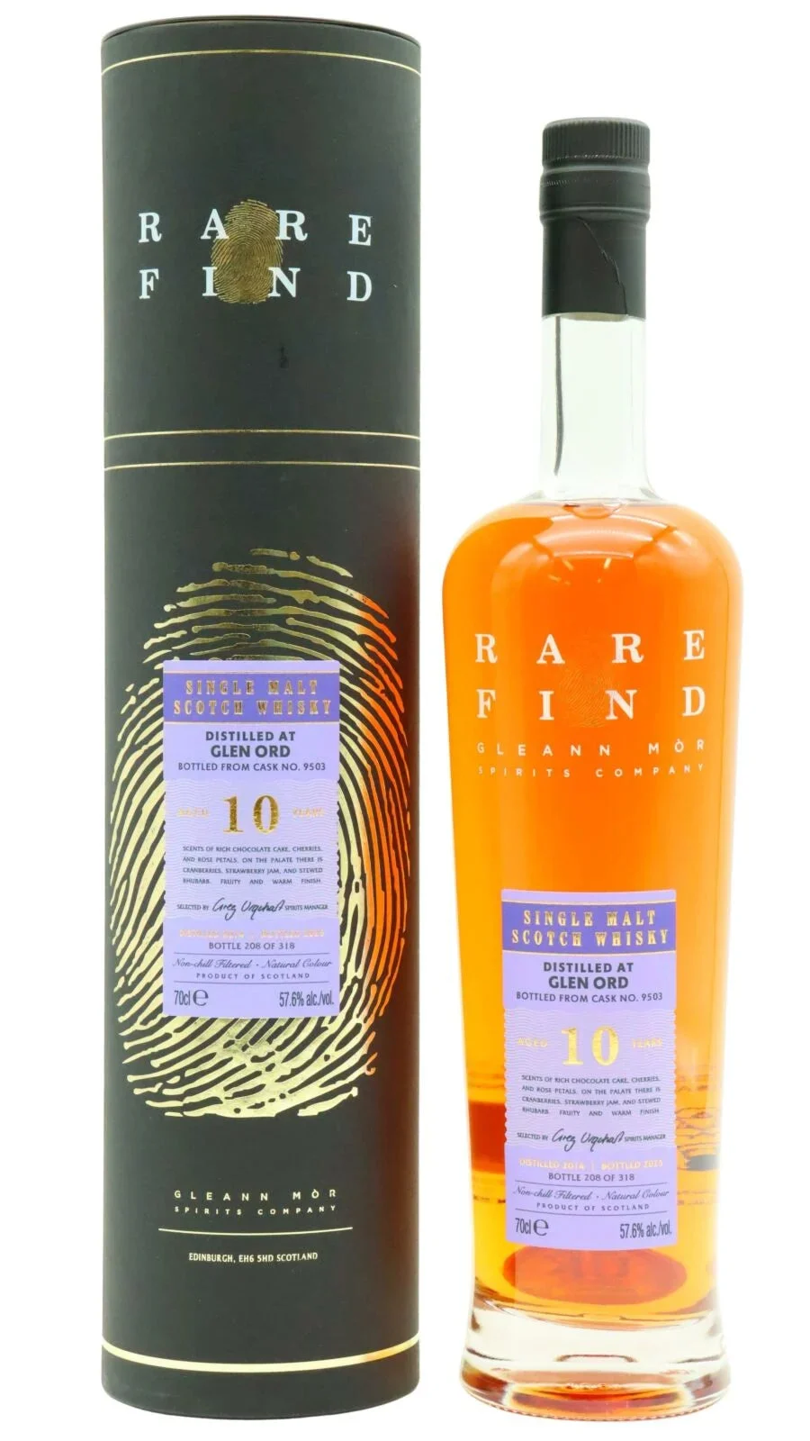 Glen Ord Gleann Mor Rare Find Single Cask #9503 Whisky 10 Year Old Single Malt Scotch Whisky | 700ML - Whiskey