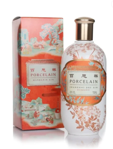 Porcelain Shanghai Dry Mandarin Gin | 700ML