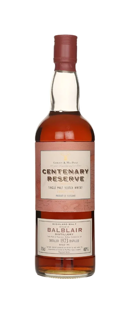 Balblair 1973 (Bottled 1995) - Centenary Reserve (Gordon & MacPhail) Single Malt Scotch Whisky | 700ML