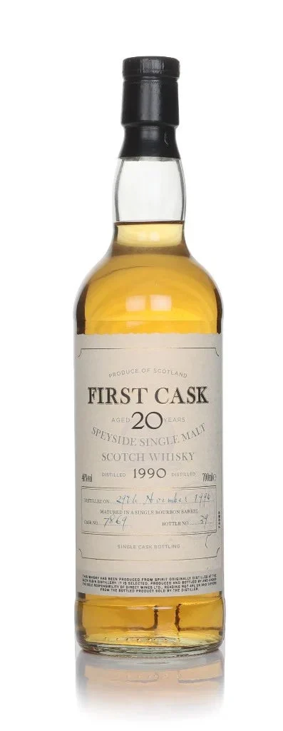 Glen Elgin 20 Year Old 1990 Cask #7869 - First Cask Single Malt Scotch Whisky | 700ML