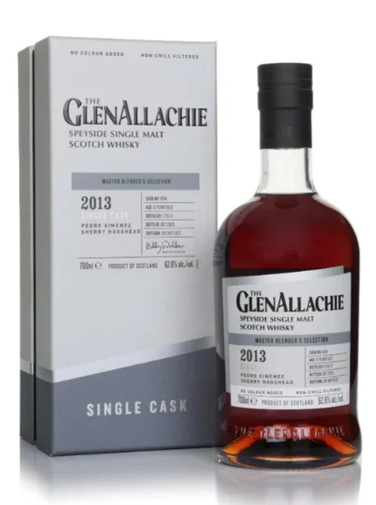 GlenAllachie 12 Year Old 2013 Cask #1094 Pedro Ximenez Sherry Hogshead Single Malt Scotch Whisky | 700ML - Whiskey