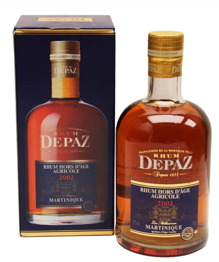 Depaz Millesime 2002 | 700ML - Rum