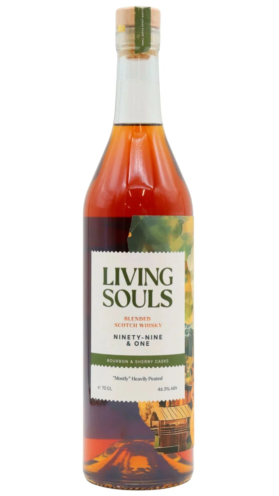 Living Souls Ninety-Nine & One Heavily Peated Blended Scotch Whisky | 700ML