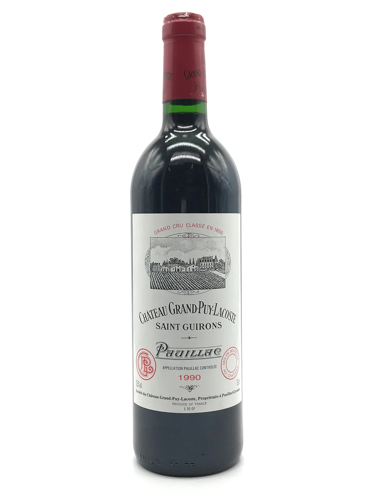 1990 | Chateau Grand-Puy-Lacoste | Pauillac