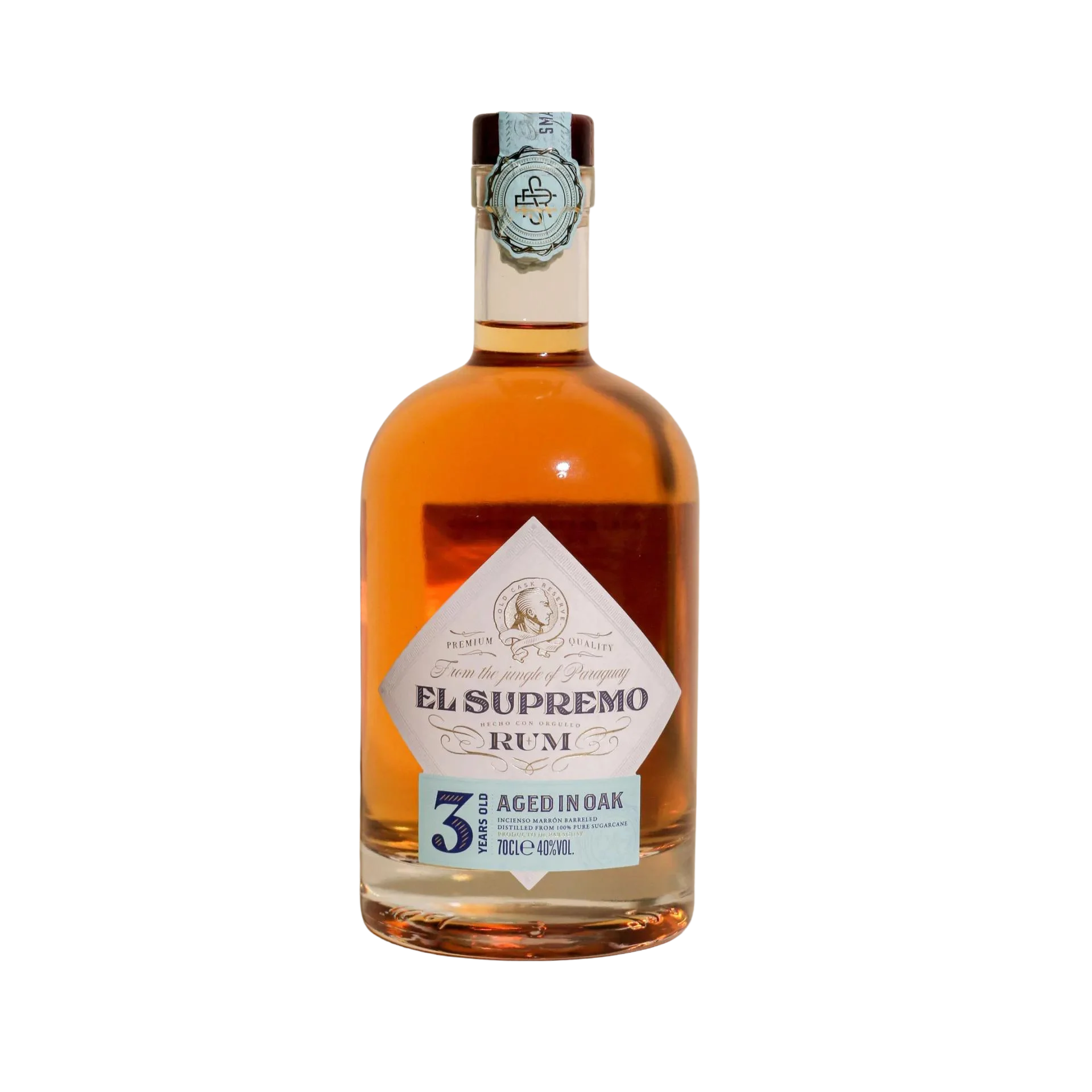 El Supremo | 3 Year Old | Aged in Oak Rum | 700ML