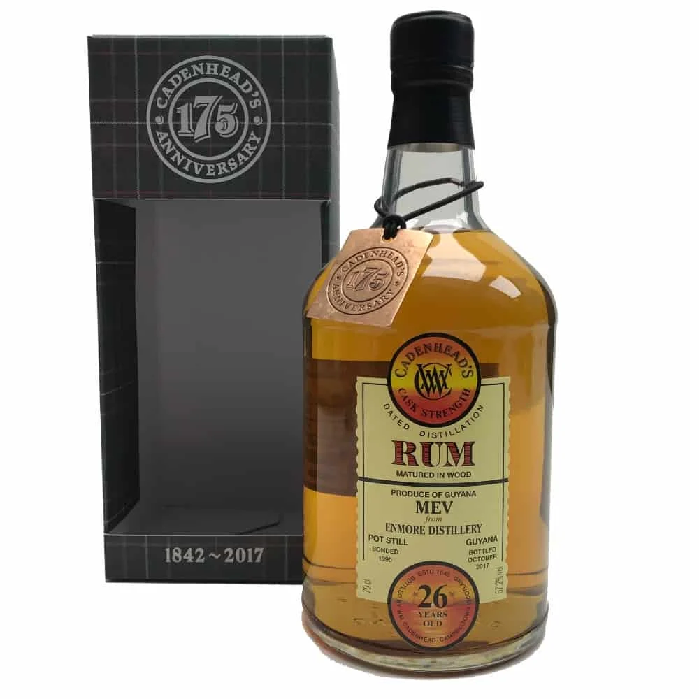 Cadenhead’s Cask Strength Rum Enmore MEV 1990 26 Year Old | 700ML