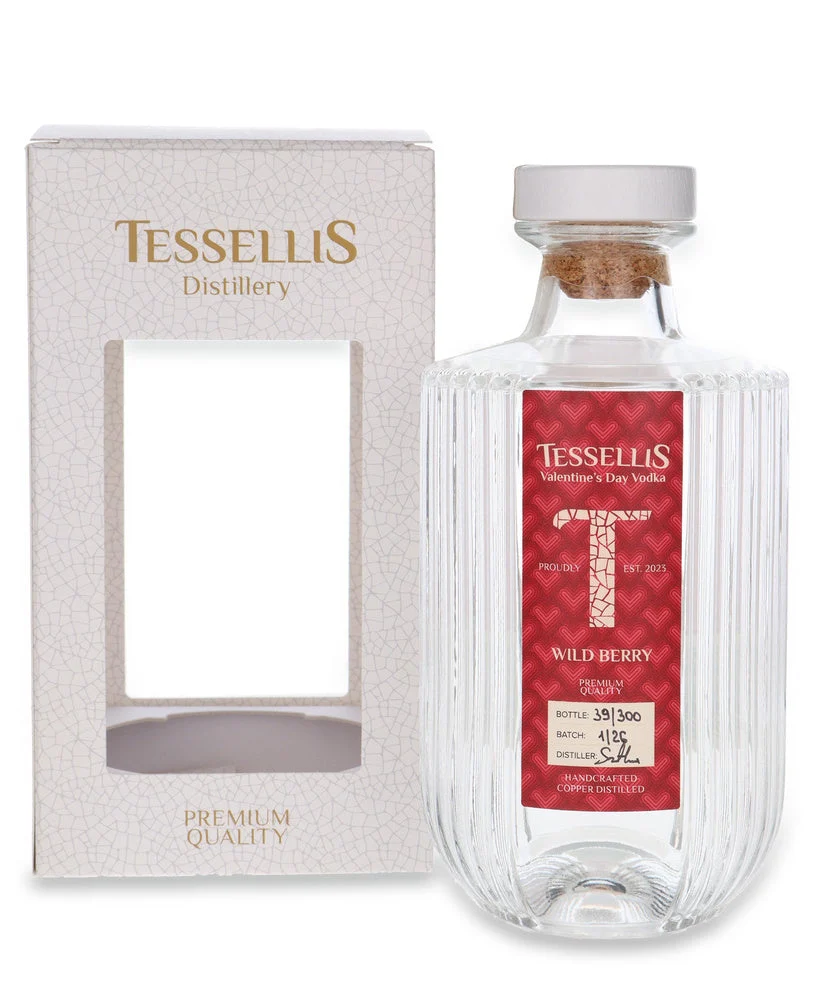 Tessellis Valentine’s Day Wild Berry Vodka | 700ML