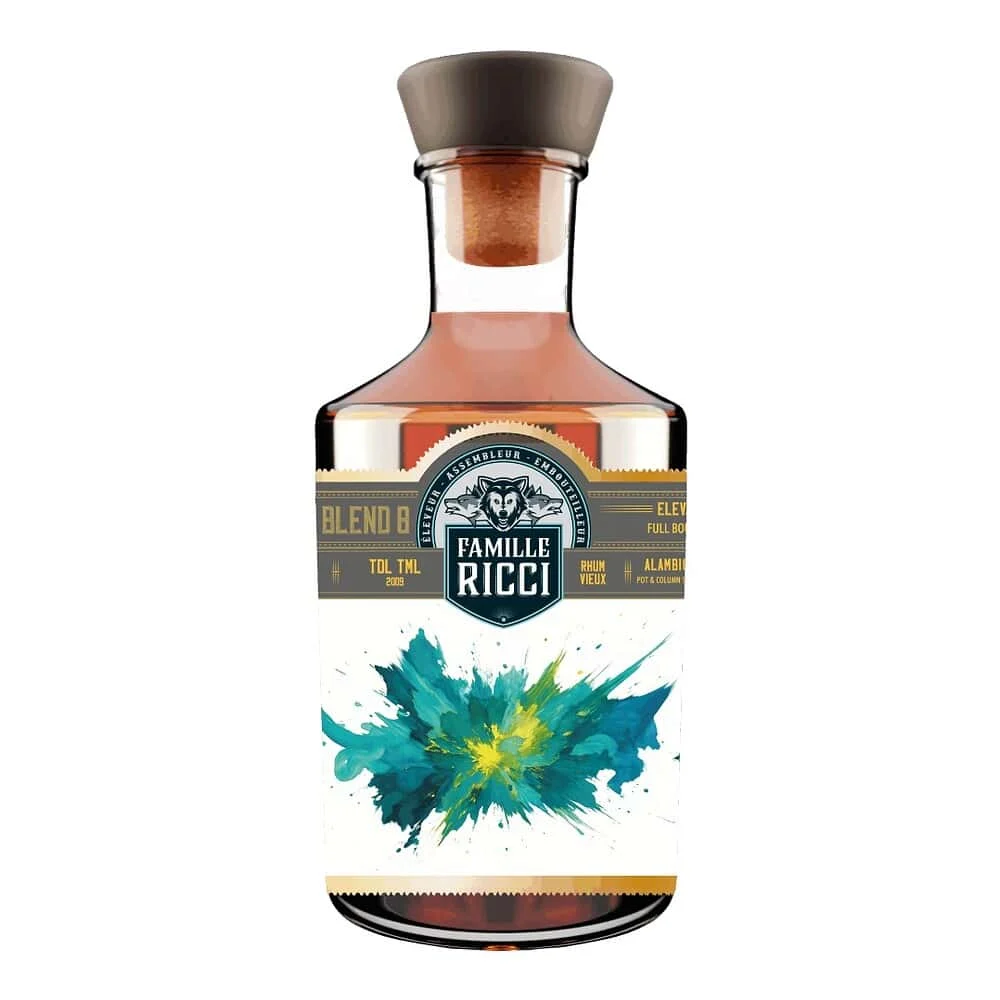 Famille Ricci Unique Blend 8 Jamaica Trinidad Rum | 500ML