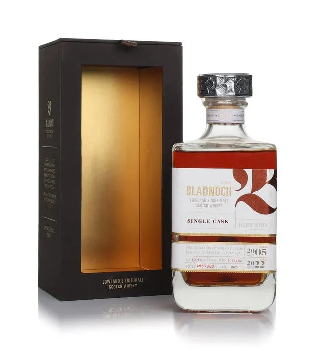 Bladnoch 16 Year Old 2005 Cask 1023 - Palo Cortado Cask Single Malt Scotch Whisky | 700ML