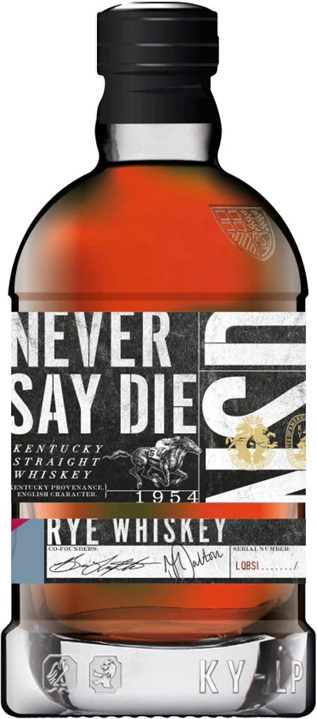 Never Say Die Mind Straight Rye Whiskey | 700ML