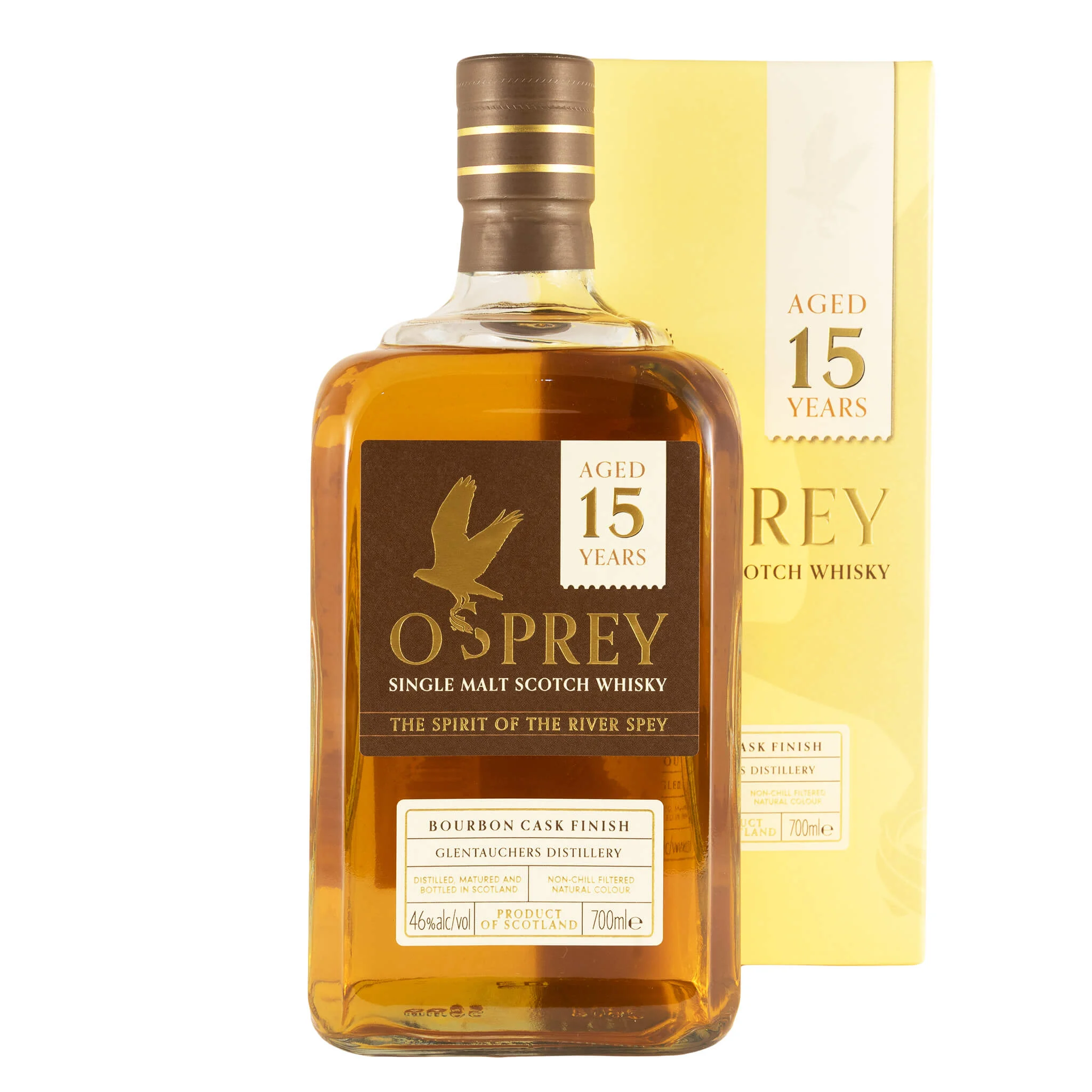 Osprey | 15 Year Old | Speyside Single Malt Scotch Whisky | 700ML - Whiskey