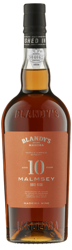 Blandys 10 Anos Rich Malmsey 750ml - WineVins