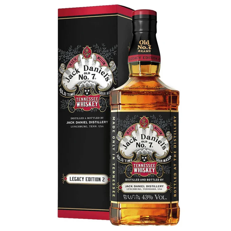 Jack Daniel's Legacy 2nd Edition Old No.7 Brand Sour Mash Whiskey | 1L
