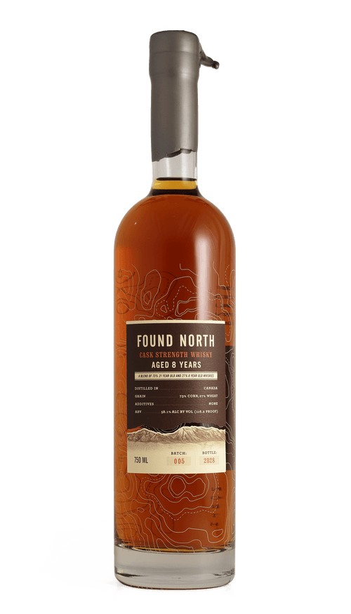 Found North 8 Year Old Batch 005 Cask Strength Whisky - Whiskey