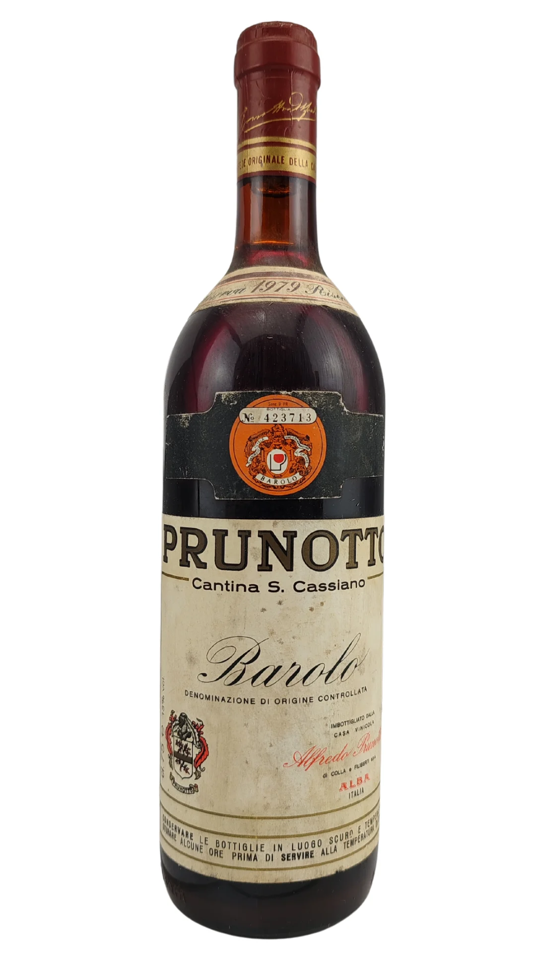 1979 | Prunotto | Barolo Riserva - Wine