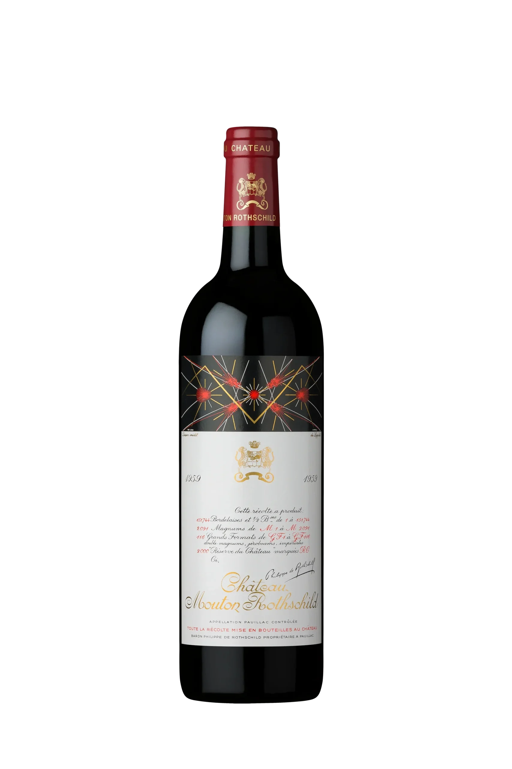 1959 | Chateau Mouton Rothschild | Pauillac - Wine