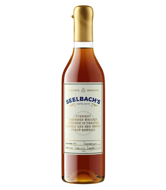 Seelbach's Private Reserve Toasted French Oak and Maple Syrup Finish Straight Bourbon Whiskey