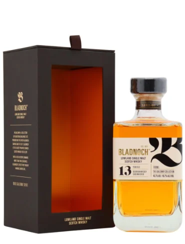Bladnoch The Galloway Collection Bourbon Cask Matured 13 Year Old Lowland Single Malt Scotch Whisky | 700ML - Whiskey
