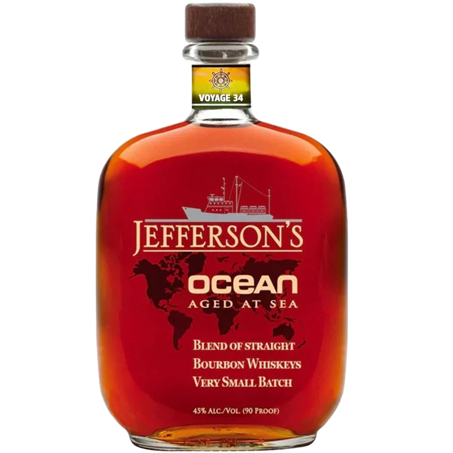 Jeffersons Ocean Voyage #34 Blend Of Straight Bourbon Whiskey