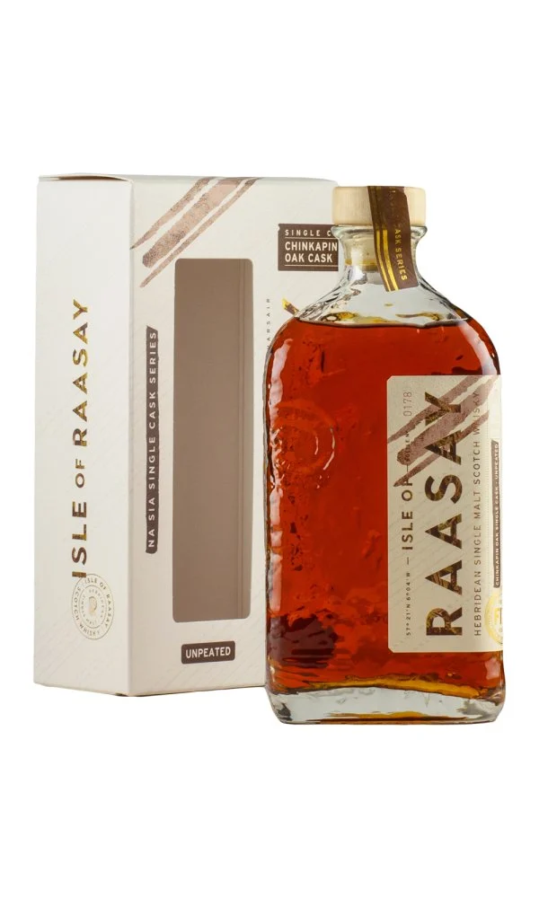 Isle of Raasay 5 Year Old Unpeated Chinkapin Na Sia Single Cask Single Malt Scotch Whisky | 700ML - Whiskey