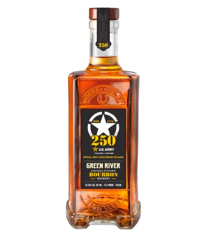Green River U.S. Army 250th Anniversary Special Release Kentucky Straight Bourbon Whiskey