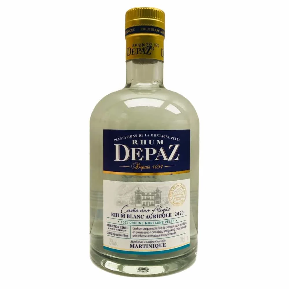 Depaz Cuvee Des Alizes Rhum Blanc Agricole 2020 | 700ML - Rum