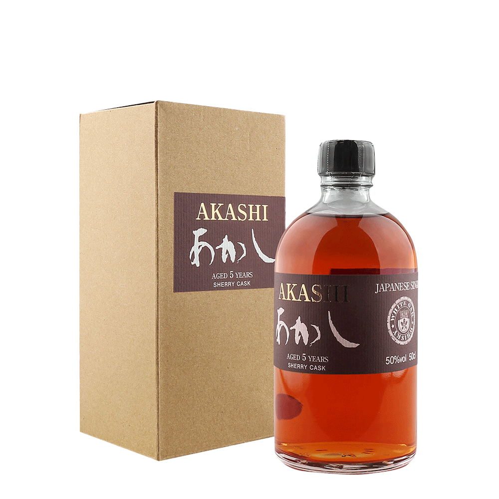 Whisky Akashi Single Malt 5 Ans Fût de Sherry