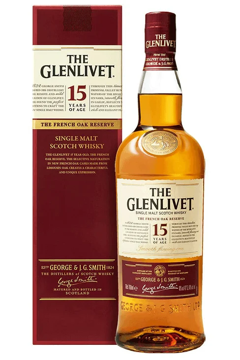 Whisky The Glenlivet 15 Ans