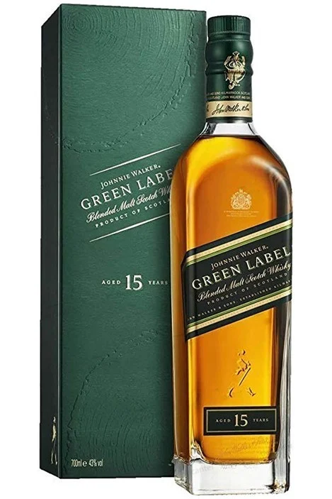 Whisky Johnnie Walker Green Label 15 Años