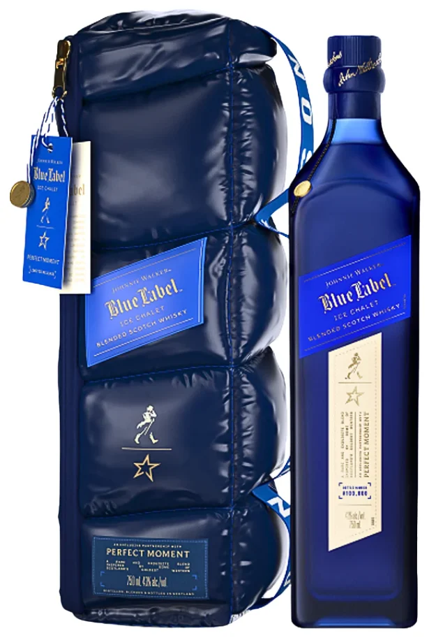 Whisky Johnnie Walker Blue Label Ice Chalet - WineVins