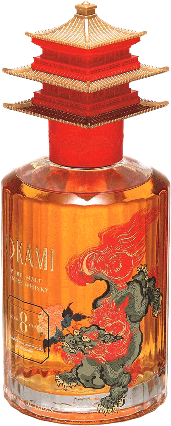Whisky Okami Pure Malt 8 Anos - WineVins