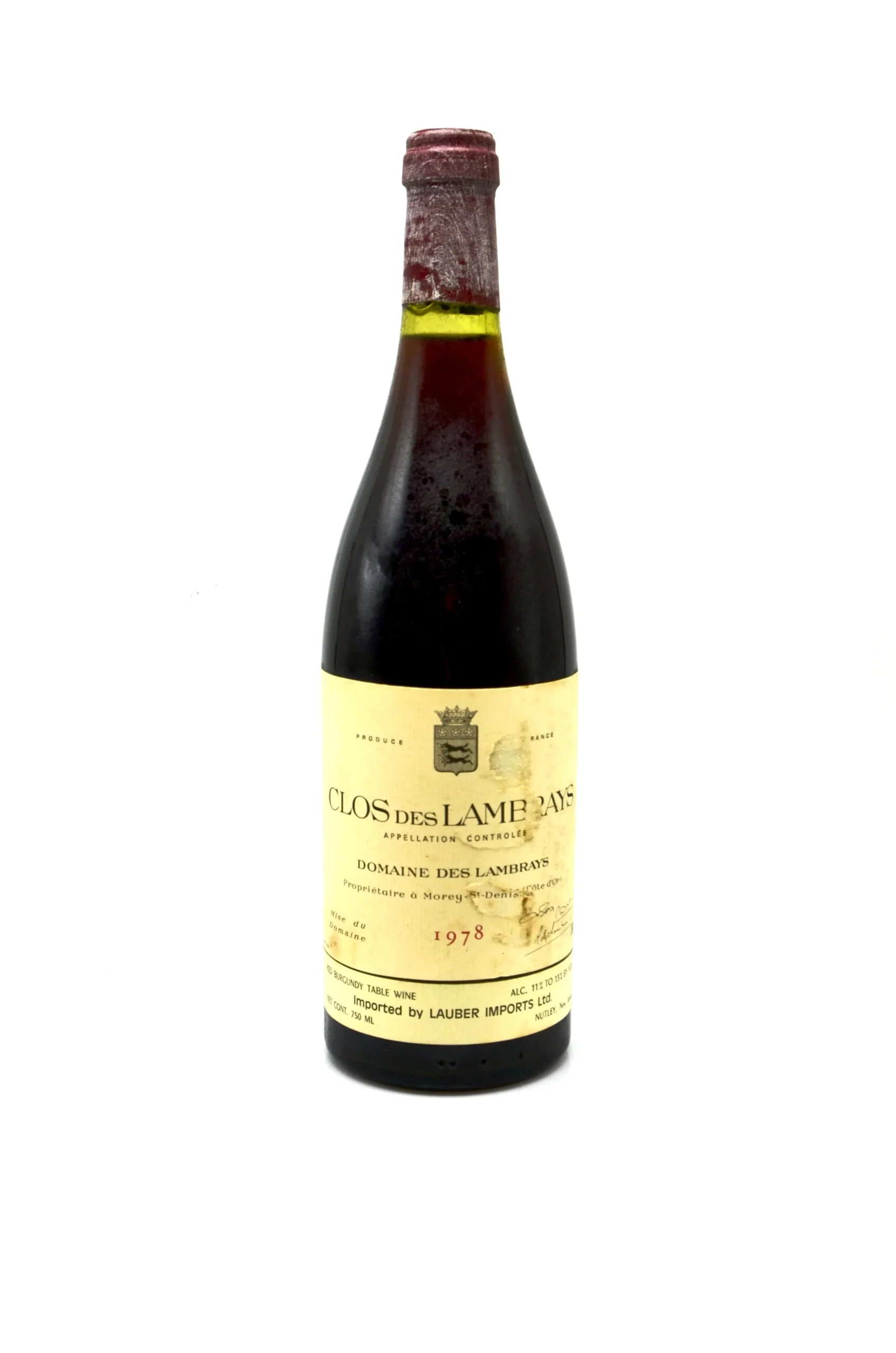 1978 | Domaine des Lambrays | Clos des Lambrays - Wine