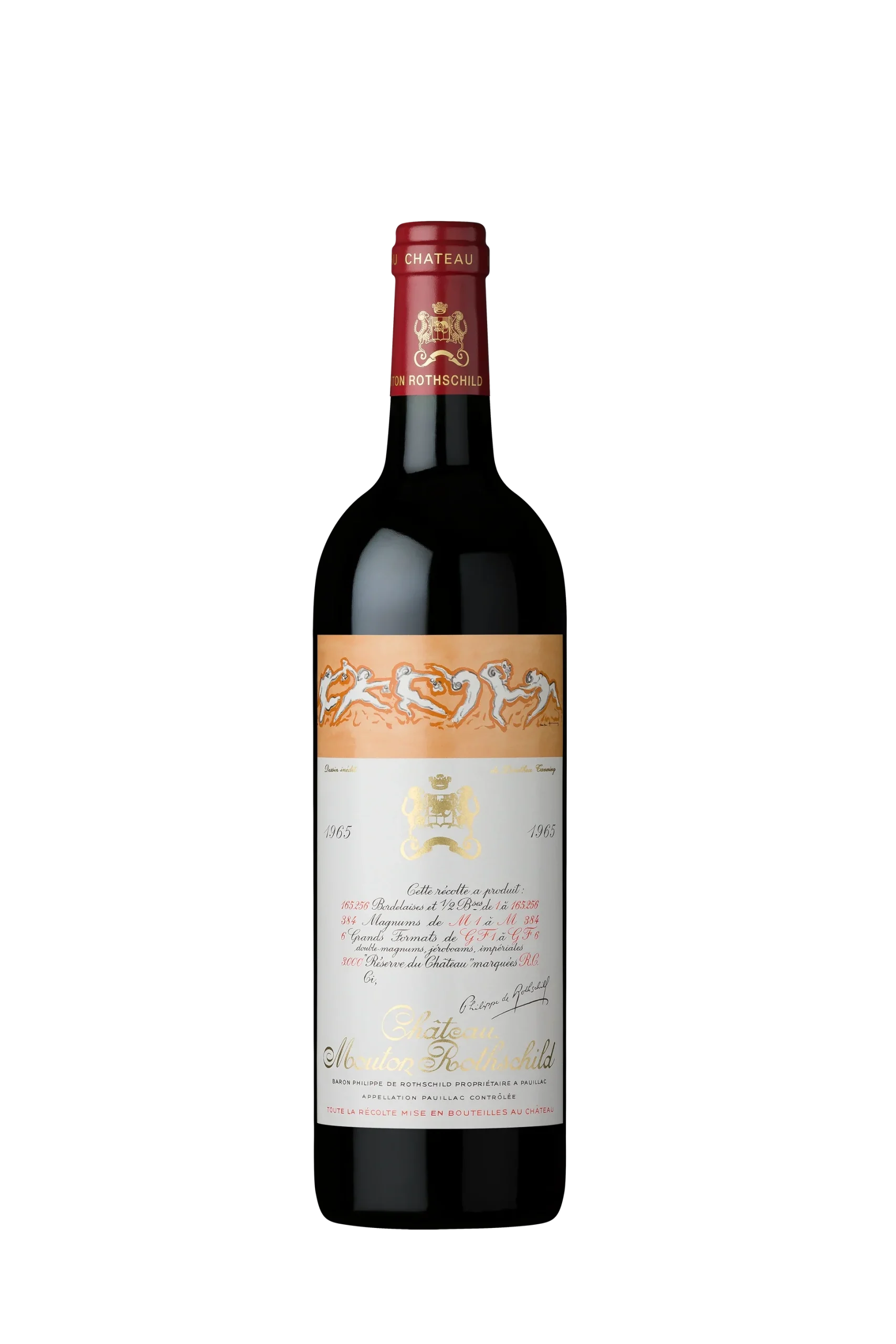 1965 | Chateau Mouton Rothschild | Pauillac - Wine